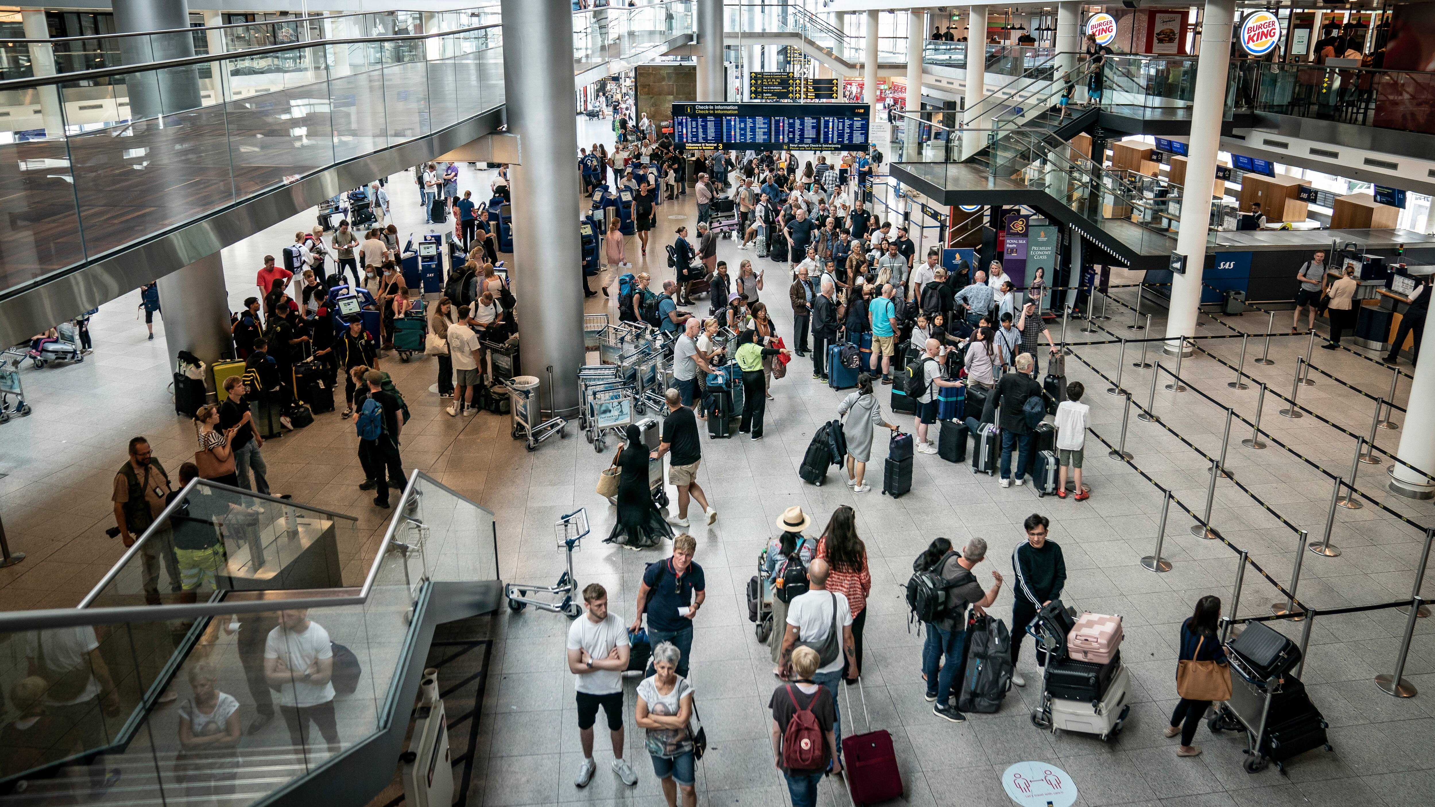 Københavns Lufthavn forventer travleste dag nogensinde på søndag