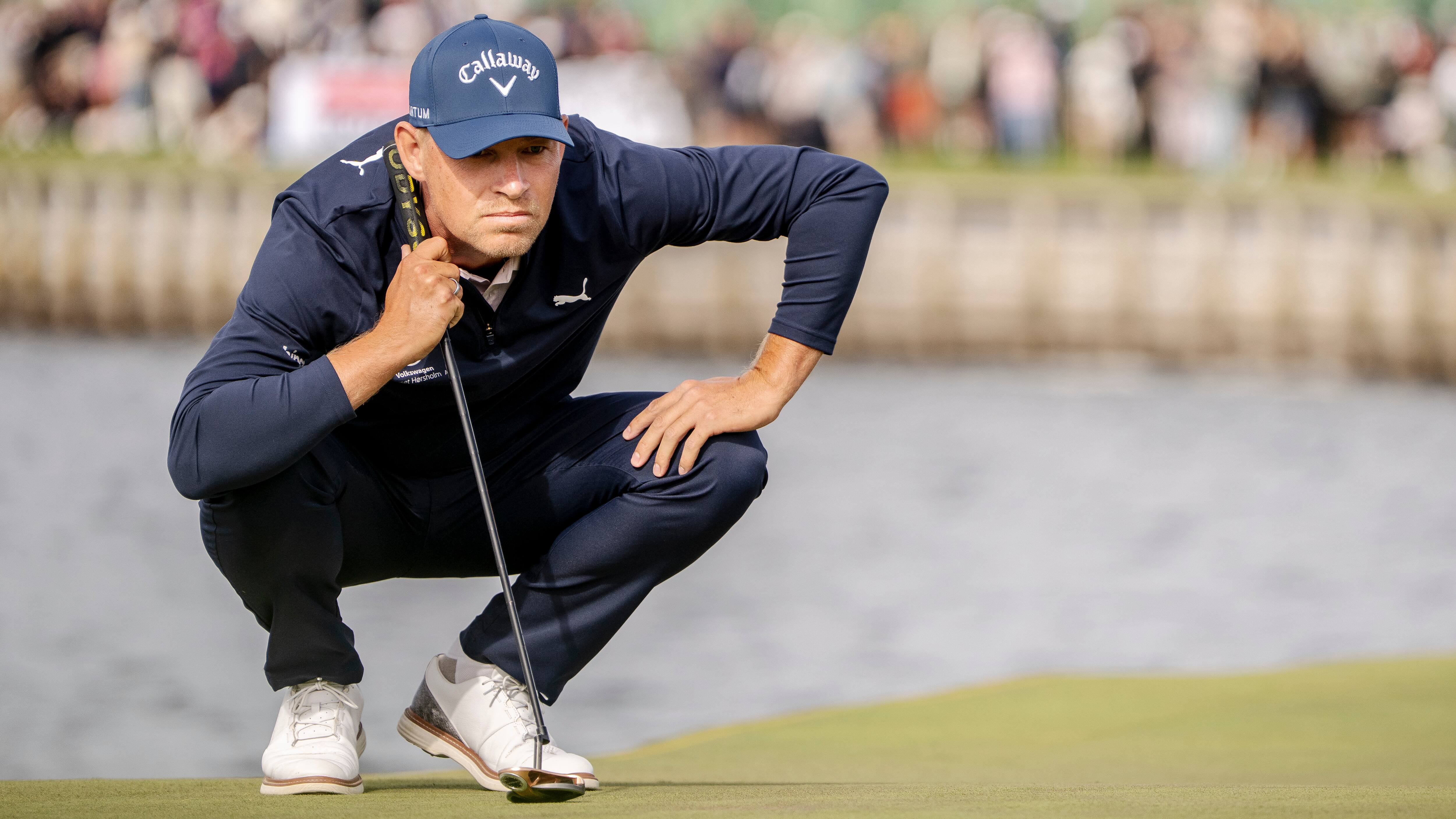 Dansk golfspiller falder tilbage på sidstedagen på fransk OL-bane