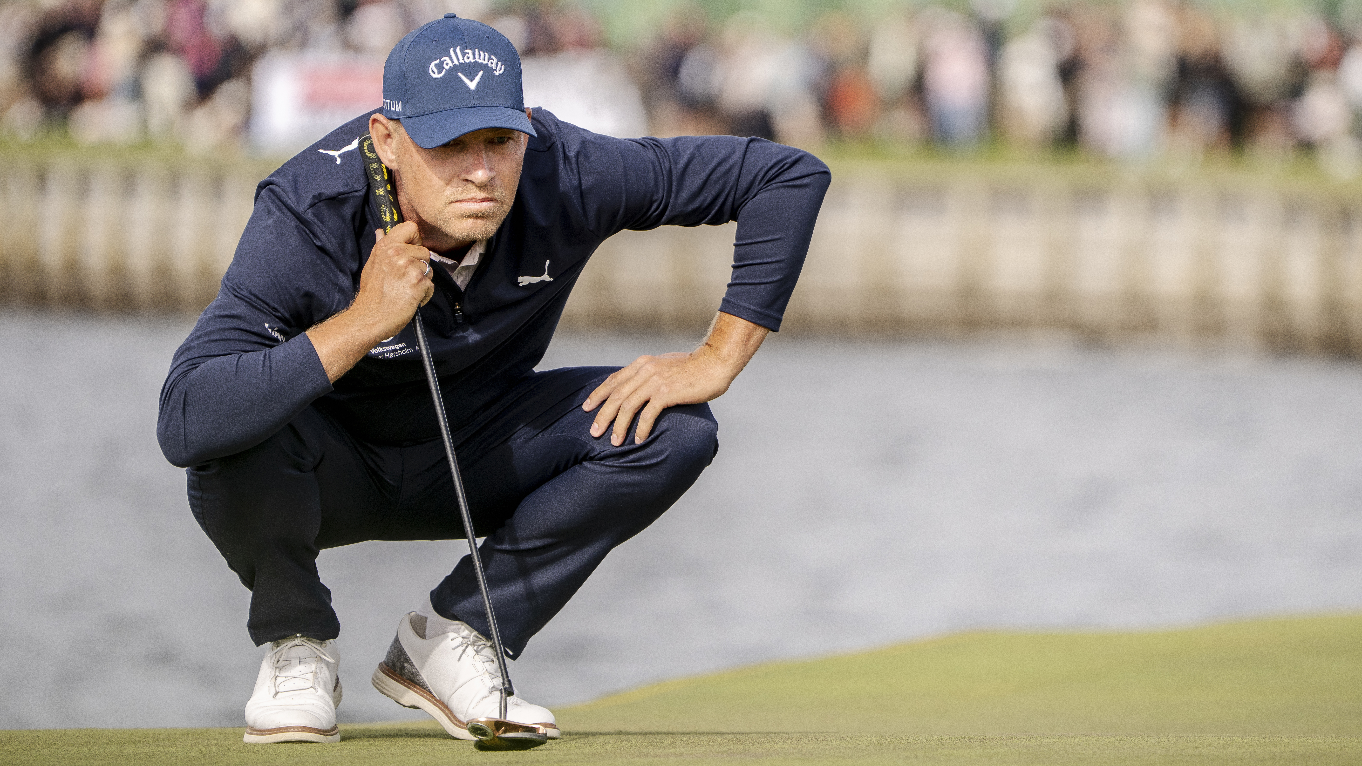 Dansk golfspiller falder tilbage på sidstedagen på fransk OL-bane