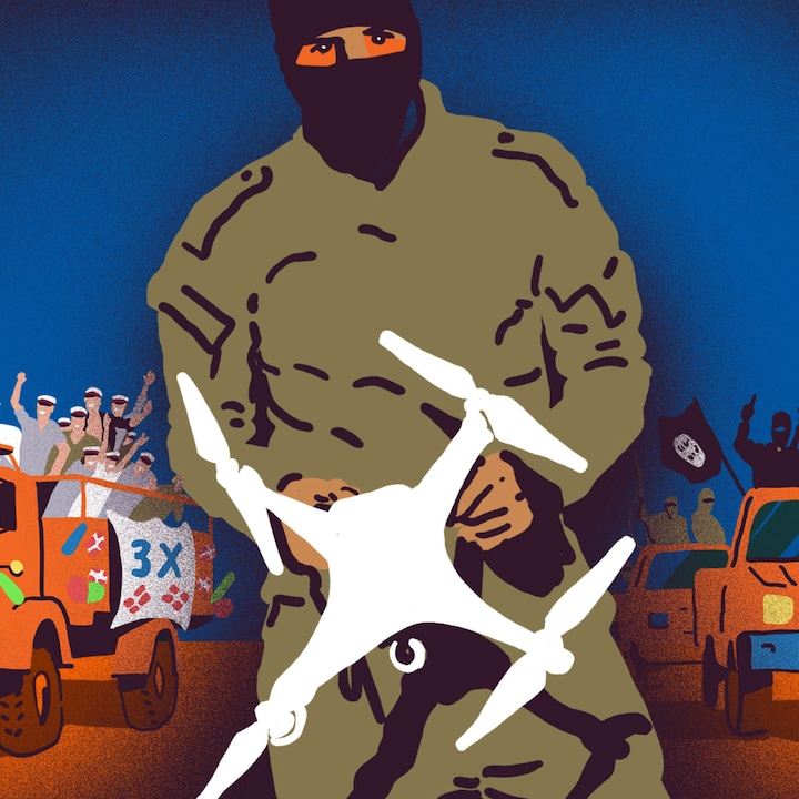 Cover til Dronekrigeren