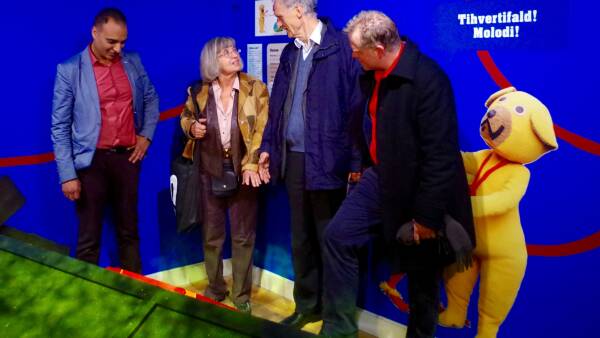 cement Tredive samtale BILLEDER: Kulturministeren åbnede udstilling om børne-tv i Den Gamle By |  Nyt fra DR | DR