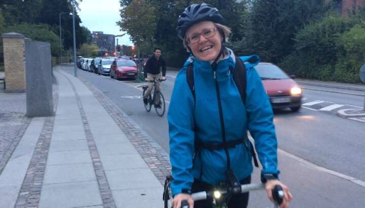 Supercykelsti-pendler: Det er som motorvej for cykler | København | DR