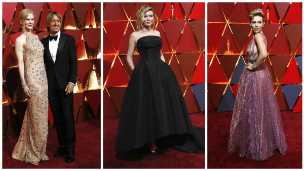 Oscar-stjerner viser kjoler frem for millioner | Film |