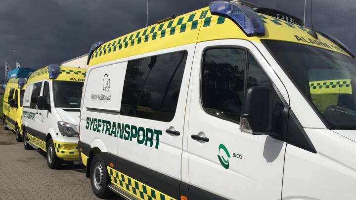 gammelklog Overvåge ækvator Ambulance-selskab ville køre med tyske reddere i Syddanmark | Indland | DR