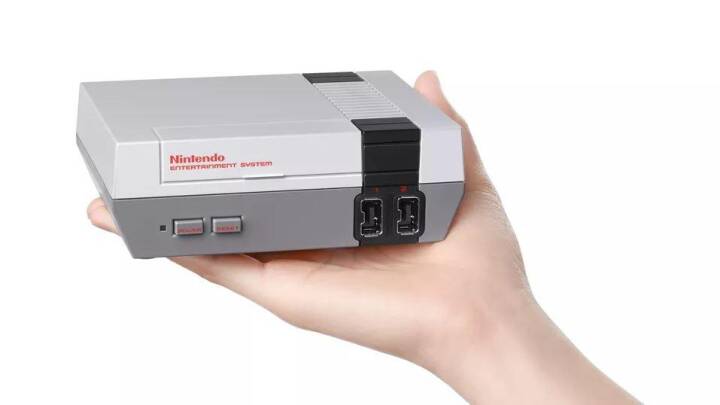 Klassisk Nintendo-konsol vender | |