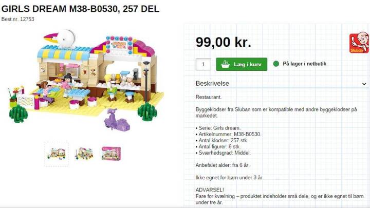Dansk butikskæde importerer Lego-kopier i massevis | | DR