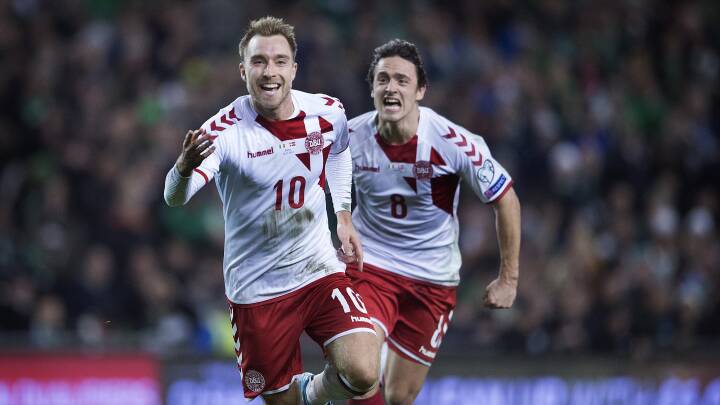 Danmark undgår de store fodboldnationer - og skal måske møde Rusland | Herrelandsholdet | DR