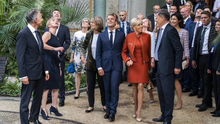 Tricolore: mødte Macron farver | Indland | DR