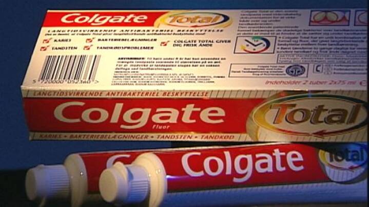 klatre skål Beundringsværdig Advarer mod Colgate-tandpasta | Indland | DR