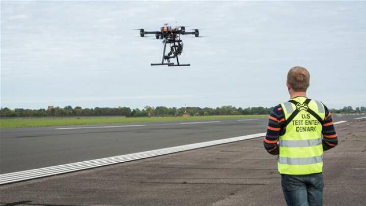 tung Mod Surichinmoi Lille lufthavn kan blive Danmarks drone-centrum | Fyn | DR