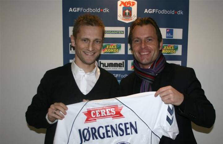 Jørgensen præsenteret i AGF Superliga |