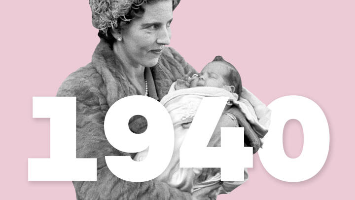 Registrering Sky Mauve Margrethe fylder 80 år: 12 måder samfundet har udviklet sig omkring hende |  Historie | DR