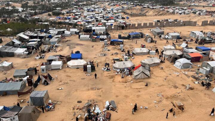 Israel beder palæstinensere om at evakuere flere områder i Rafah