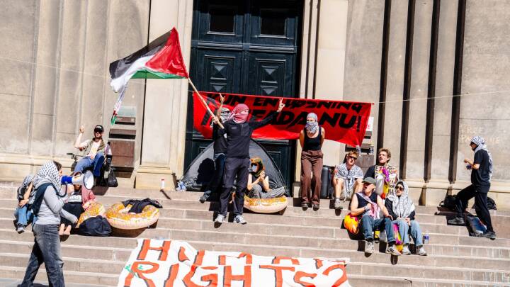 Studerende Mod Besættelsen efter #Hamas-sten og blokade: Vi kan ikke tages til indtægt for alt