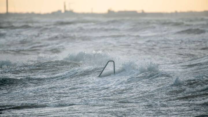 Bemærkelsesværdig storm giver højvande i Danmark