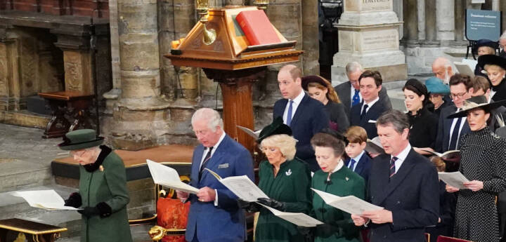 Europas kongelige samlet i London for at mindes prins Philip