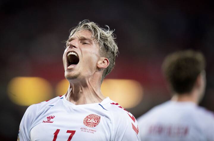 Vidunderligt mål sikrer Danmark usandsynlig sejr i Wien