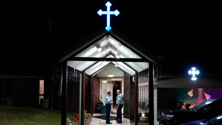 Knivstikkeri i kirke i Sydney betragtes som 'terrorhændelse'