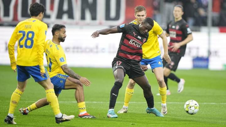 Brøndby gør FCM-forsvaret rundtosset og scorer igen: 2-2