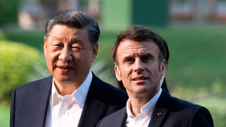 Når store tanker møder strategi: Macron får besøg af Xi Jinping