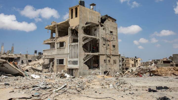 Israel vil have palæstinenserne til Khan Younis, men der er 'ikke andet end murbrokker'