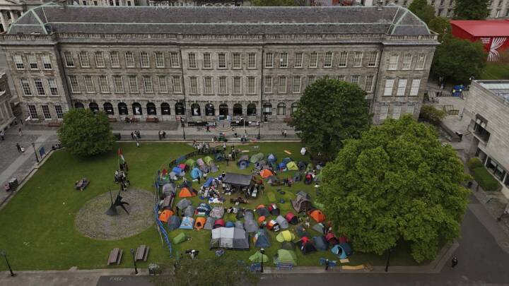 Irsk universitet dropper Israel-investering efter studenterprotester 