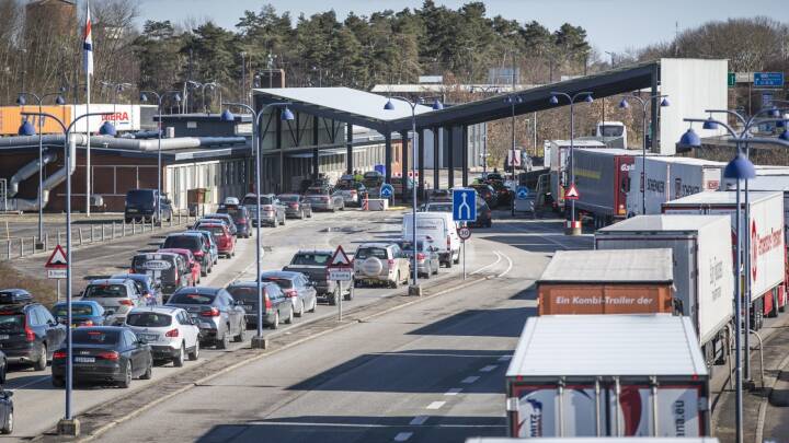 Grænseåbning med 19.000 biler kan ende i trafikkaos: 'Vi risikerer kø helt til Hamborg'