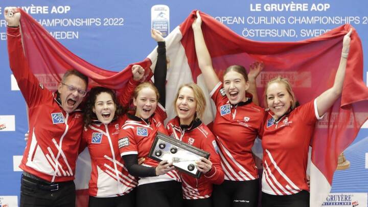 Danmark vinder EM-guld i curling for første gang i 28 år: 'Ved ikke, hvad jeg skal sige'