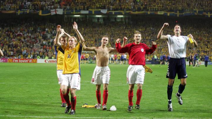 th Ledig margen EM 2004: Sidste gang Danmark og Sverige jublede sammen | Herrelandsholdet |  DR