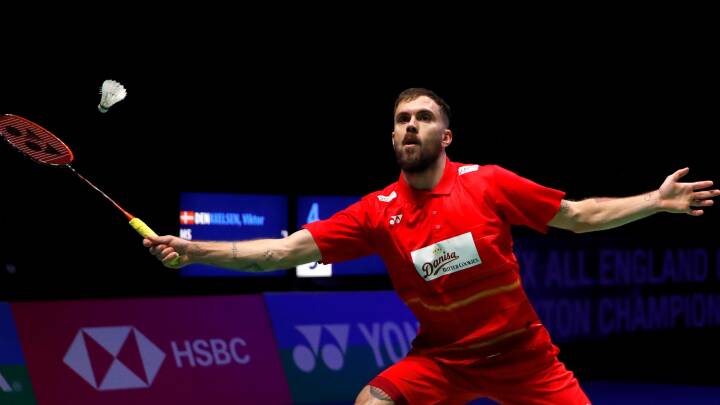 Jan Ø. Jørgensen tager flot skalp i gyser | Badminton | DR