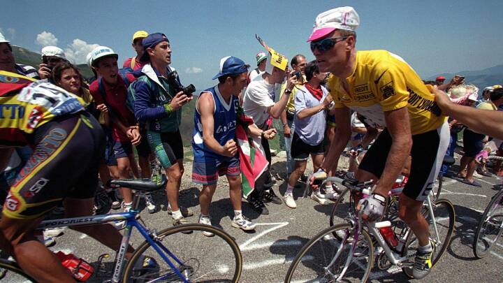 Afblæst etape giver Tour-flashback til Riis den gule trøje i 1996 | Tour de France