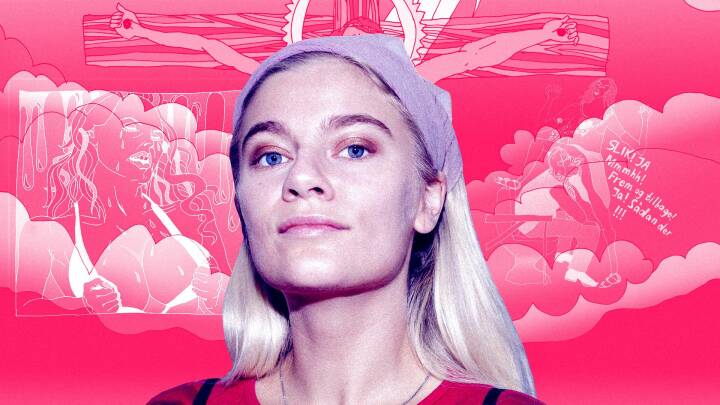 Sofie Fra Tidsrejsen I Dag Sofie på 24 tegner sex og satire: 'Det kommer fra et vredt, mørkt