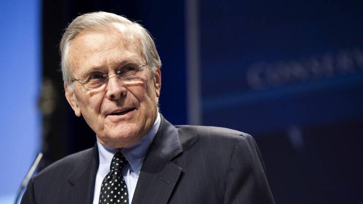 USA's tidligere forsvarsminister Donald Rumsfeld er død
