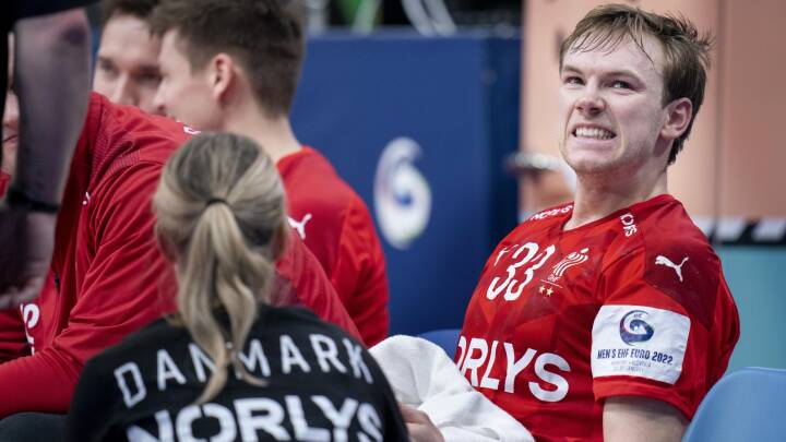 Dansk stjerne sad over til træning ved EM, men 'ingen grund til bekymring', siger landstræneren