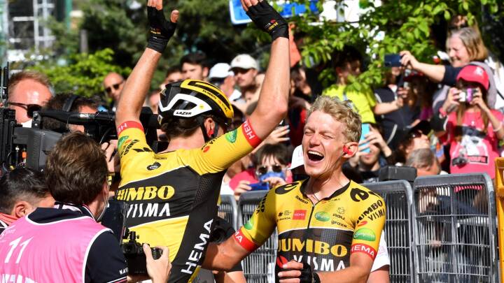 Hollændere sikrer Jumbo-Visma etapesejr i Giroen