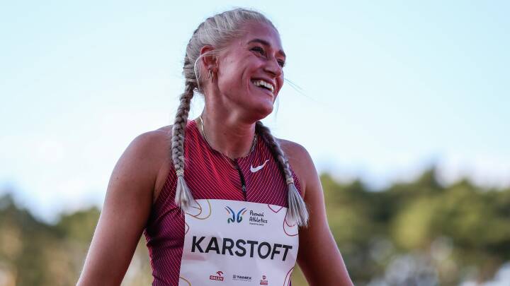 Dansk sprinter vælter sig i rekorder: 'Man er vel grådig, når det kommer til stykket'
