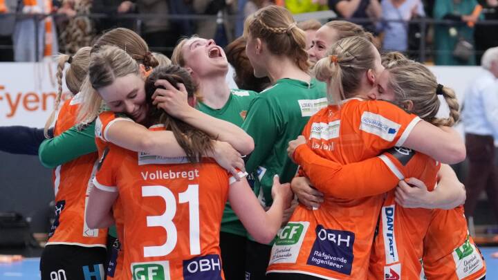 Dobbelt op på guld: Odense Håndbold genvinder dansk mesterskab efter stort drama