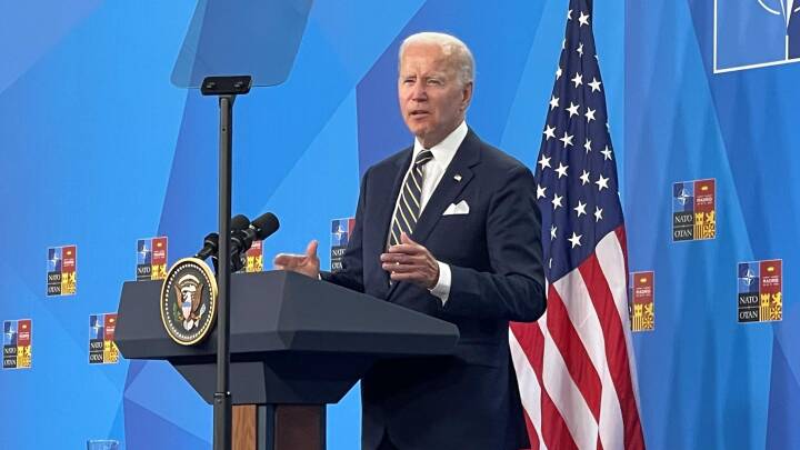 Præsident Biden: Vi vil støtte Ukraine, så længe det er nødvendigt