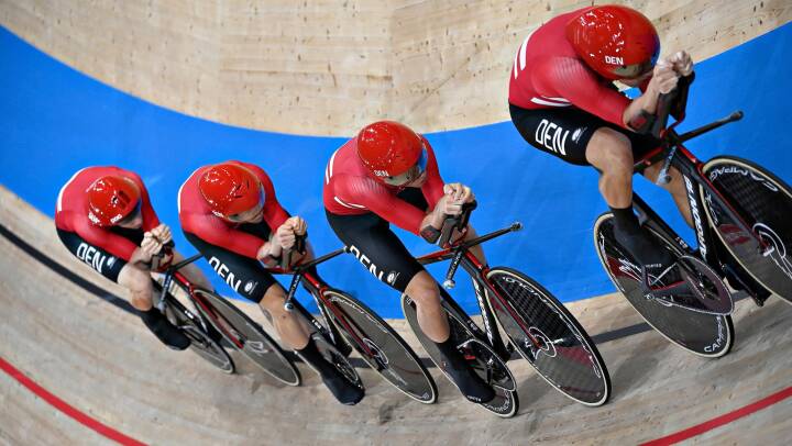 Danmarks banelandshold i cykling er sikkert videre ved European Championships