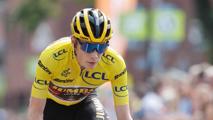 Tour-vinderen Jonas Vingegaard dropper at cykle VM