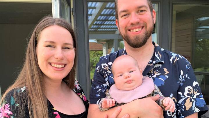 Gift ved første blik-par i babylykke: 'Det var lige præcis det her, jeg drømte om, da jeg meldte mig'