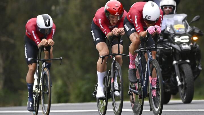 Danmarks cykellandshold slutter på en sjetteplads ved VM i holdstafet