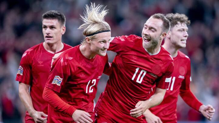 Forrygende Danmark slår Frankrig i Nations League