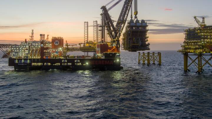 Verdens største kranløft til søs skal gøre Danmark uafhængig af russisk gas 