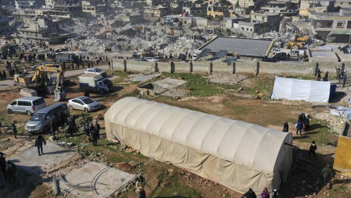 Dansk felthospital og varme telte kunne gøre gavn i Tyrkiet - men de er i brug i krigen i Ukraine