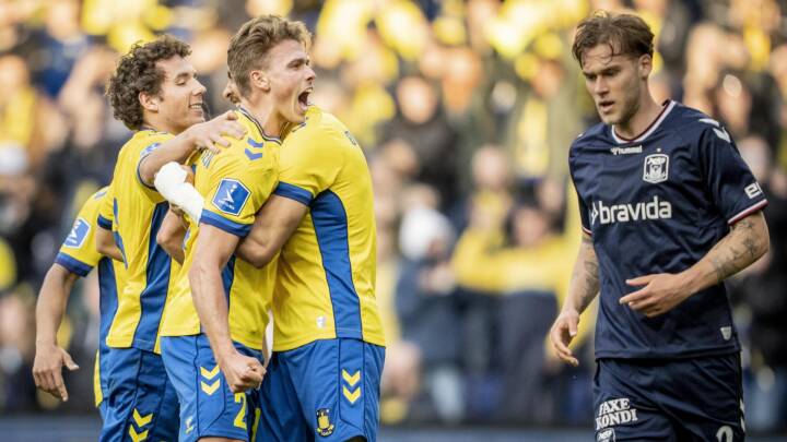 Et brøl fra Brøndby og et suk fra Herning: alle mål her | Superliga | DR