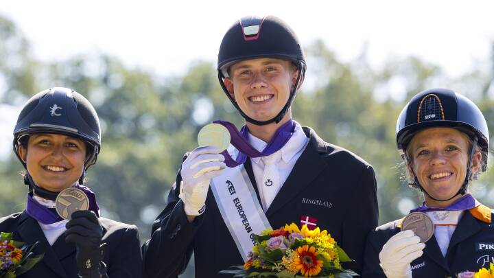 Tobias Thorning rider videre på bølge af succes med ny EM-guldmedalje