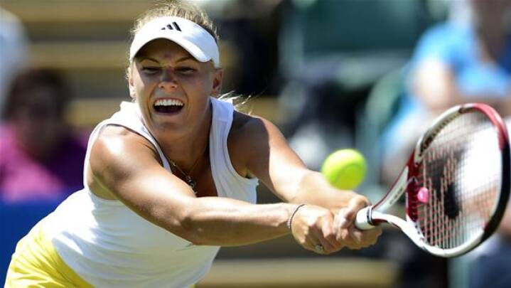 Sjov på den anden side, ankomst Caroline Wozniacki afviser OL-kritik | Tennis | DR