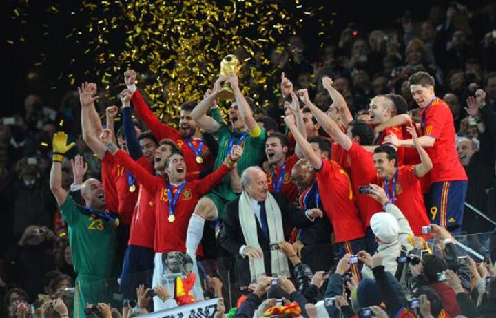 Spanien er verdensmester 2010 Fodbold DR