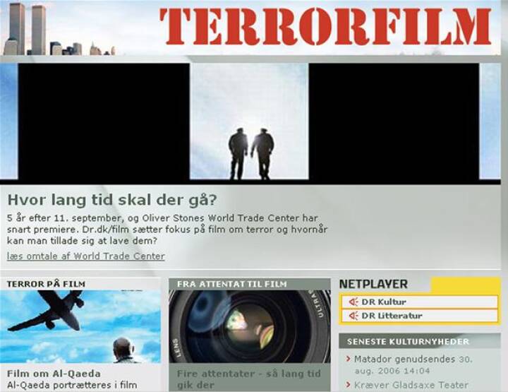 Terrorfilm på dr.dk | Presse | DR